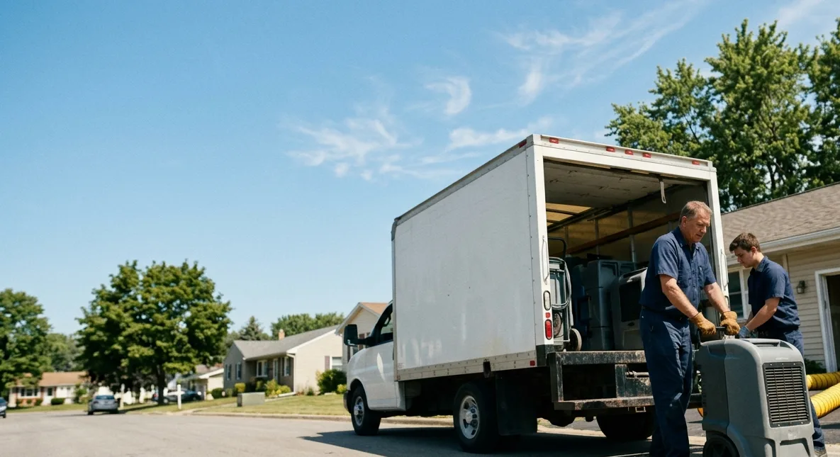 Water Damage Cleanup in George, IA near me